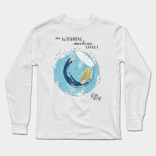 Washing Machine Effect Long Sleeve T-Shirt